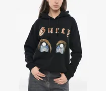 Hoodie mit Logo - Schwarz