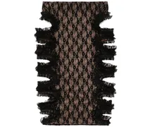 x Christopher Kane Midirock mit Cut-Out - Schwarz