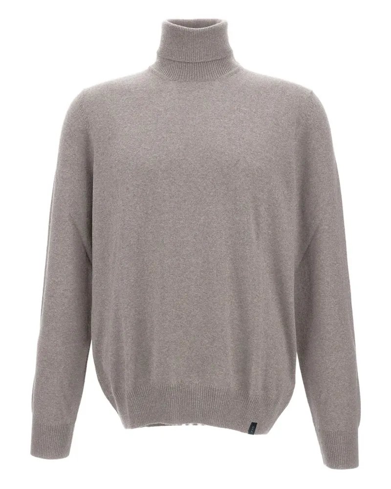 Fay Pullover mit Rollkragen - Grau Grau