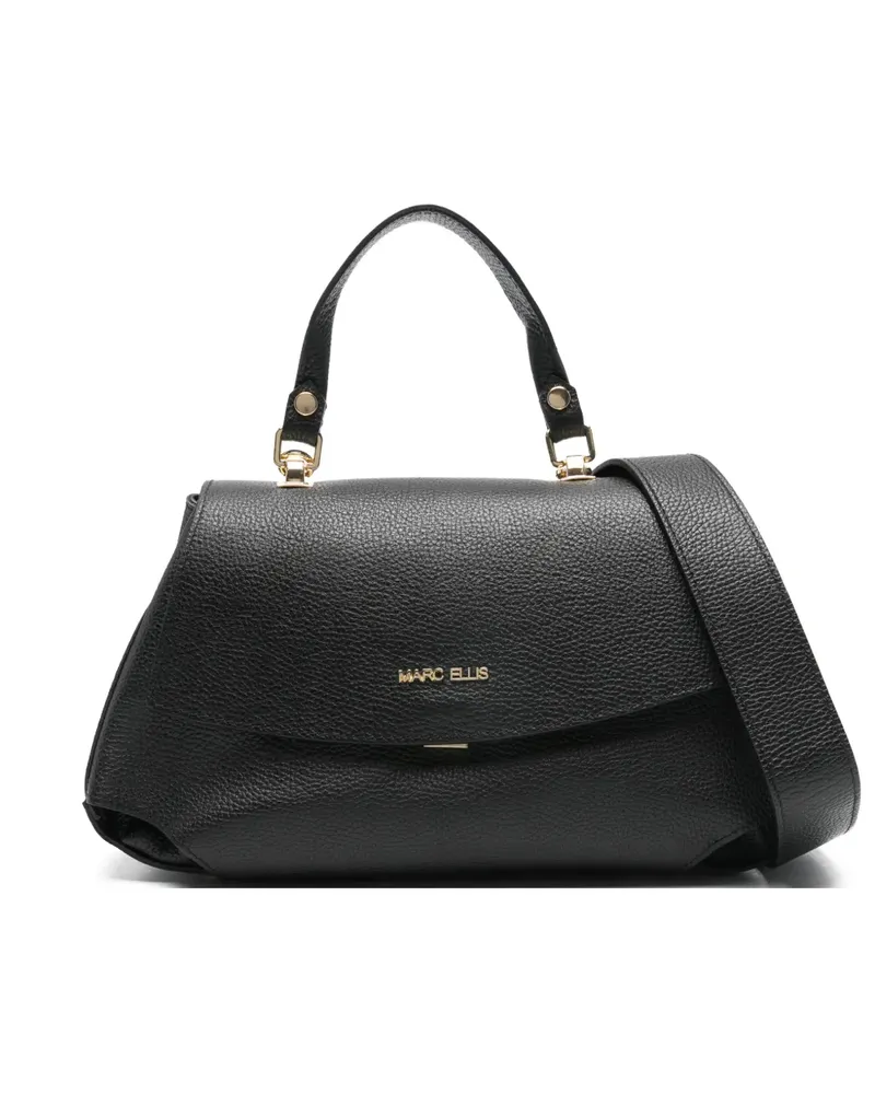 MARC ELLIS Deanna logo tote bag - Schwarz Schwarz