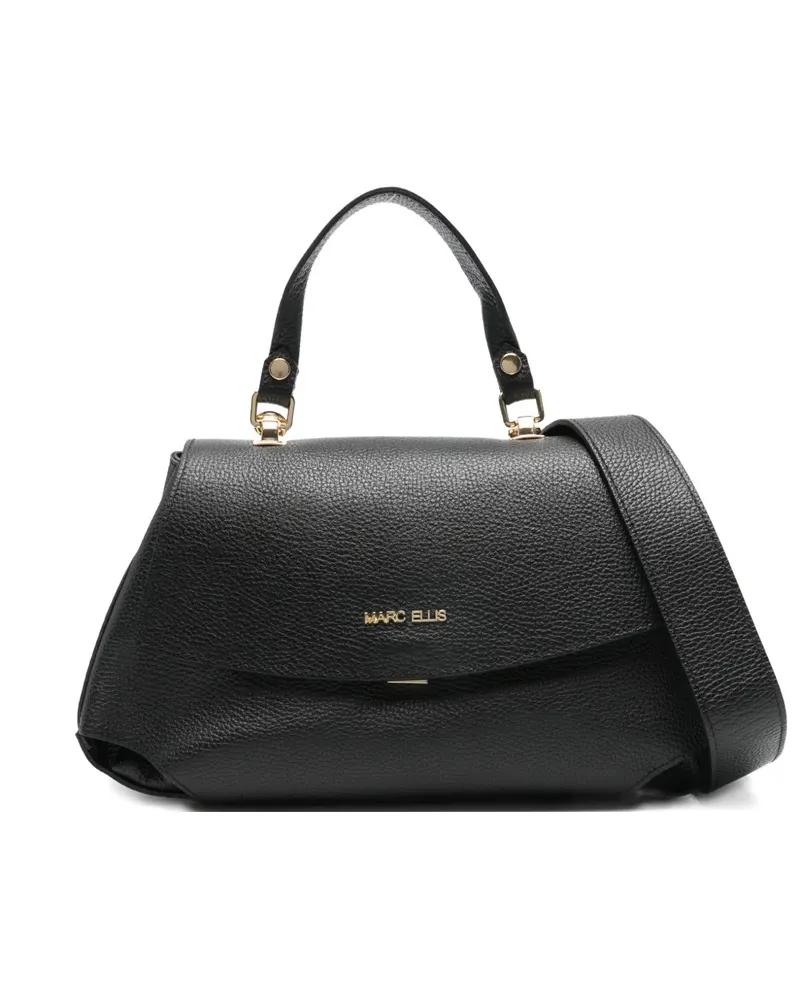 MARC ELLIS Deanna logo tote bag - Schwarz Schwarz