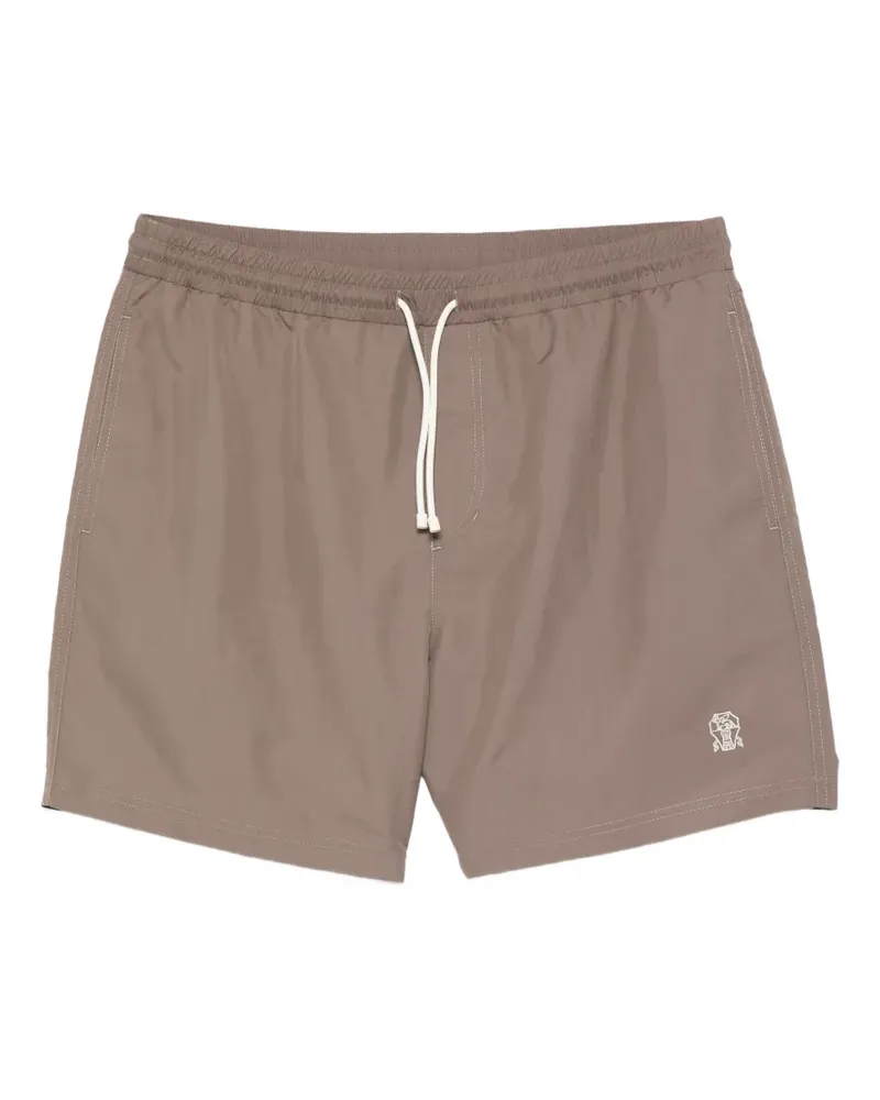 Brunello Cucinelli drawstring swim shorts - Braun Braun