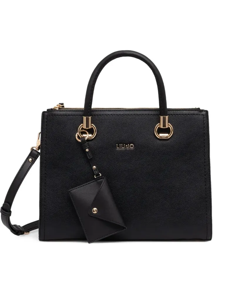 Liu Jo Handtasche mit Logo-Schriftzug - Schwarz Schwarz