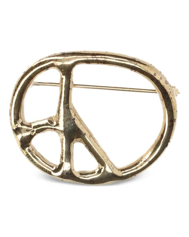 NEEDLES Peace Brosche - Gold Gold