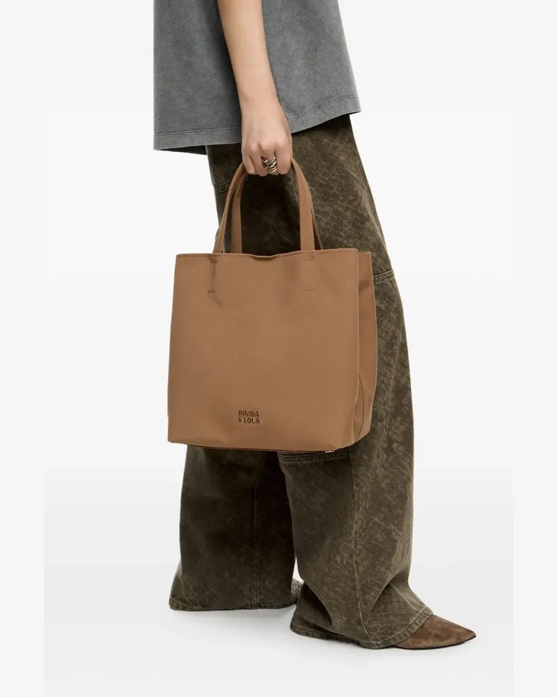 BIMBA Y LOLA Große Chihuahua Handtasche - Braun Braun