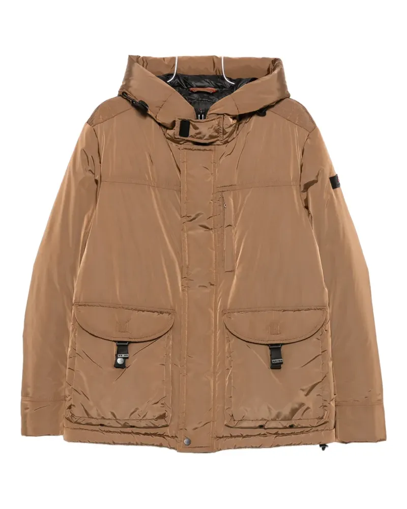 Peuterey Ronnie hooded coat - Braun Braun