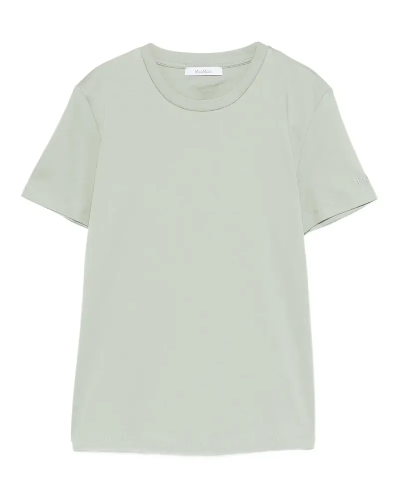 Max Mara T-Shirt mit rundem Ausschnitt - Grün Grün
