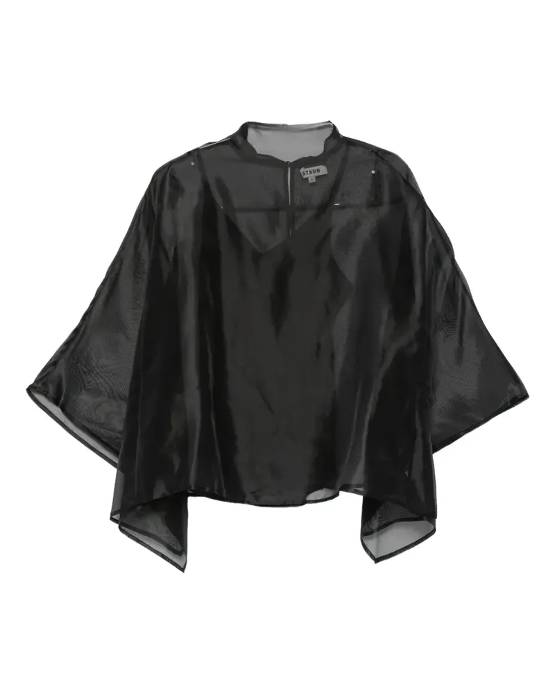 STAUD Fia Bluse - Schwarz Schwarz