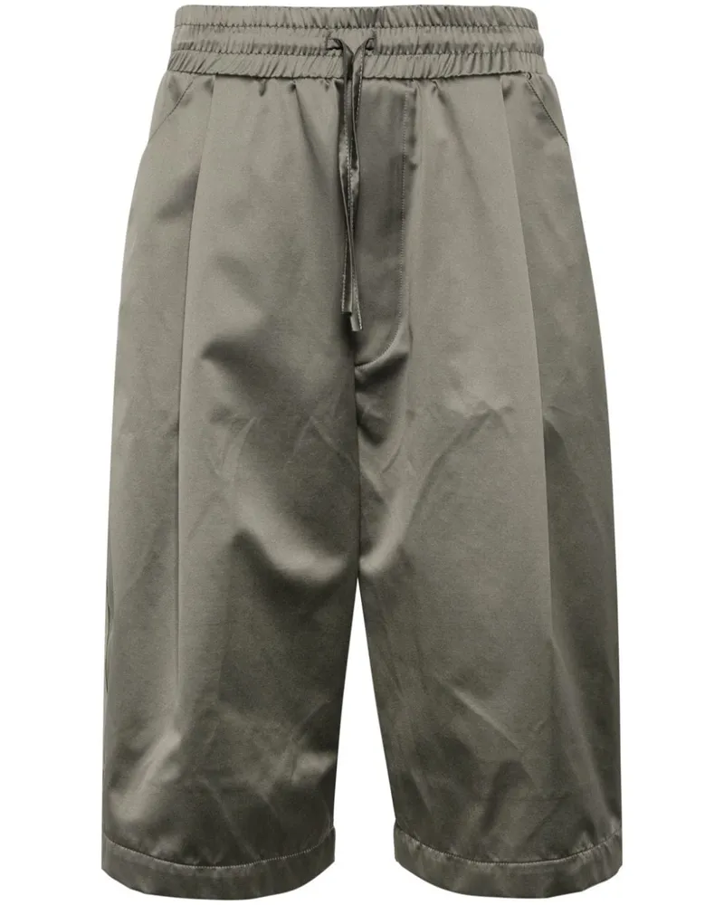 Ferrari Bermudas mit Kordelzug - Grau Grau
