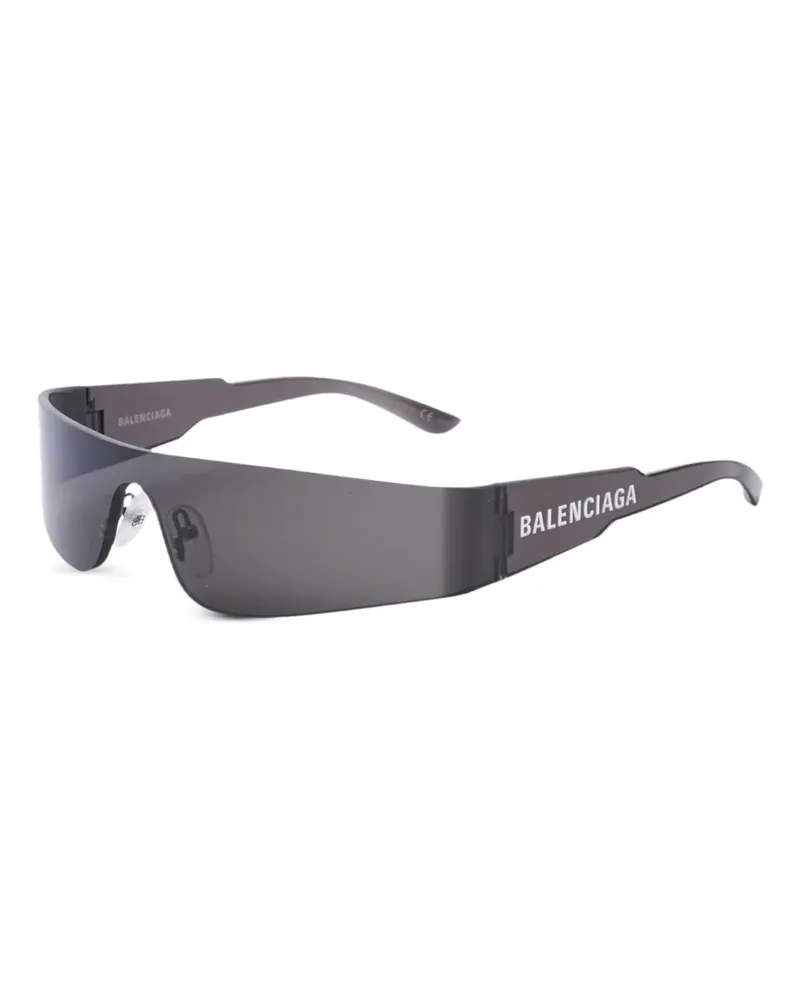 Balenciaga 0041 "Grey" Sonnenbrille - Grau Grau
