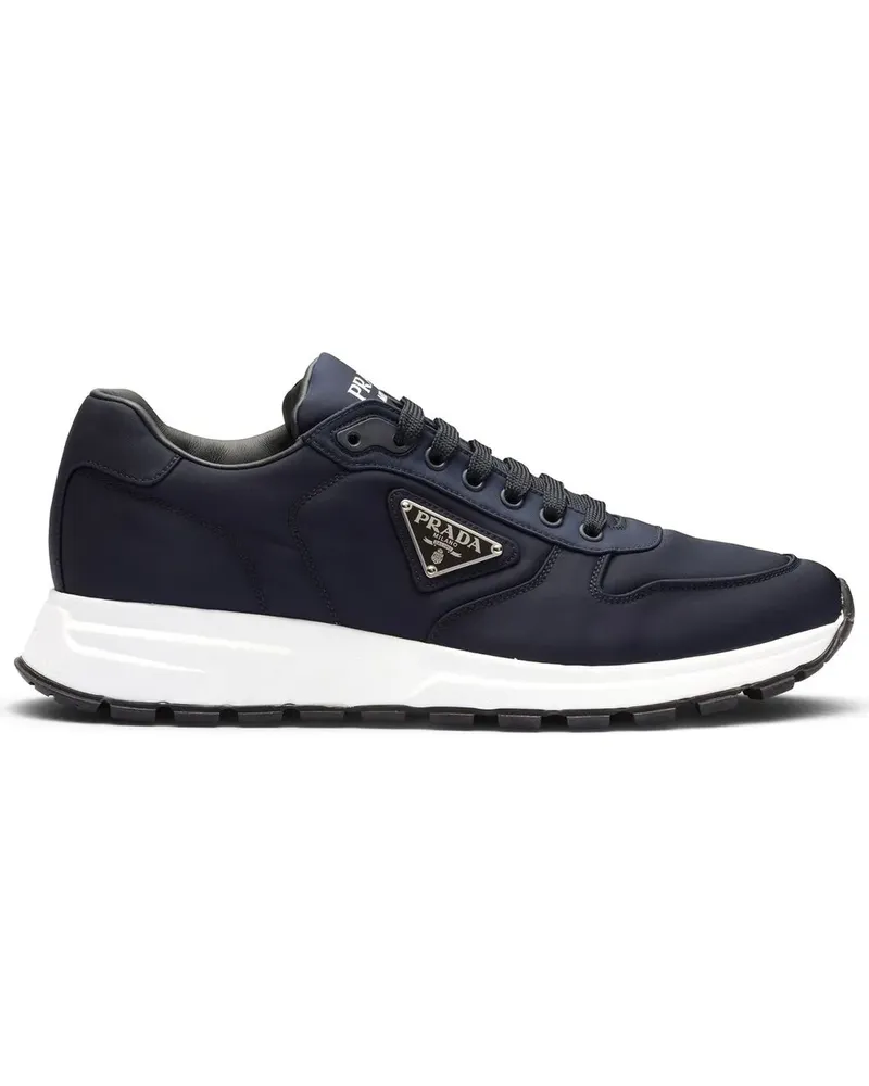 Prada Sneakers mit Logo-Print - Blau Blau
