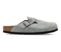 Boston Wildleder-Mules - Grau