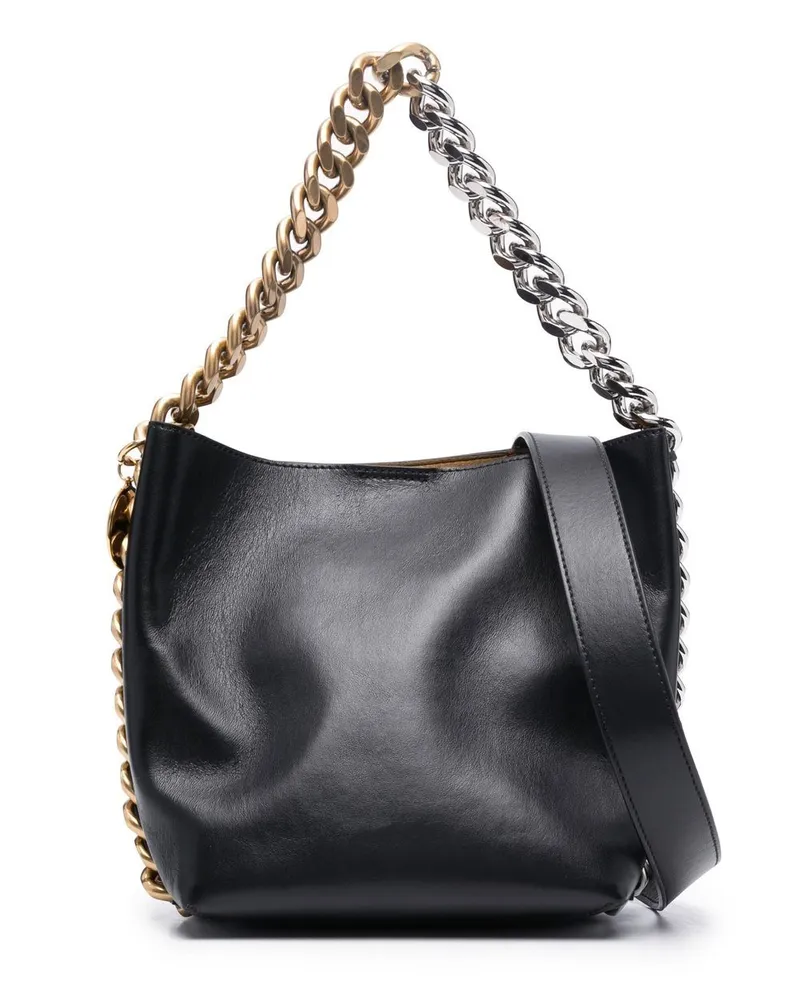 Stella McCartney Frayme Beuteltasche - Schwarz Schwarz
