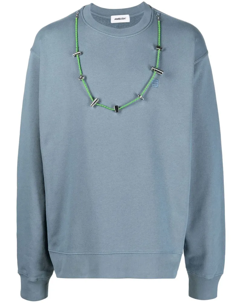 AMBUSH Stoppers Sweatshirt Blau