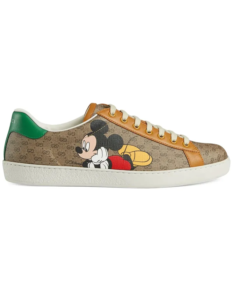 Gucci x Disney GG Ace Sneakers - Nude Nude