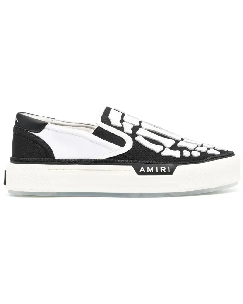 Amiri Skel Toe Slip-On-Sneakers - Weiß Weiß