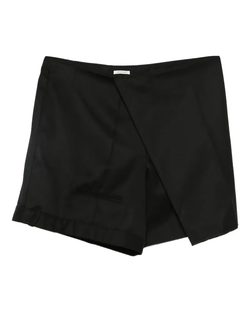 J.W.Anderson Shorts mit Klappe - Schwarz Schwarz