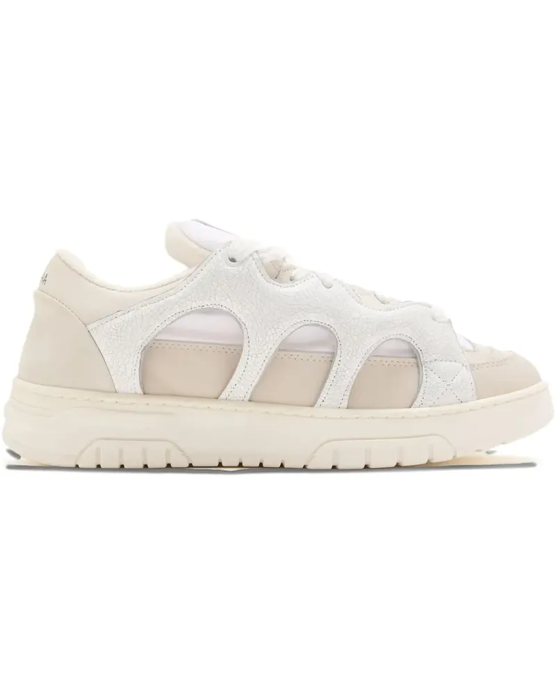 PAURA Sneakers mit Cut-Outs - Weiß Weiß