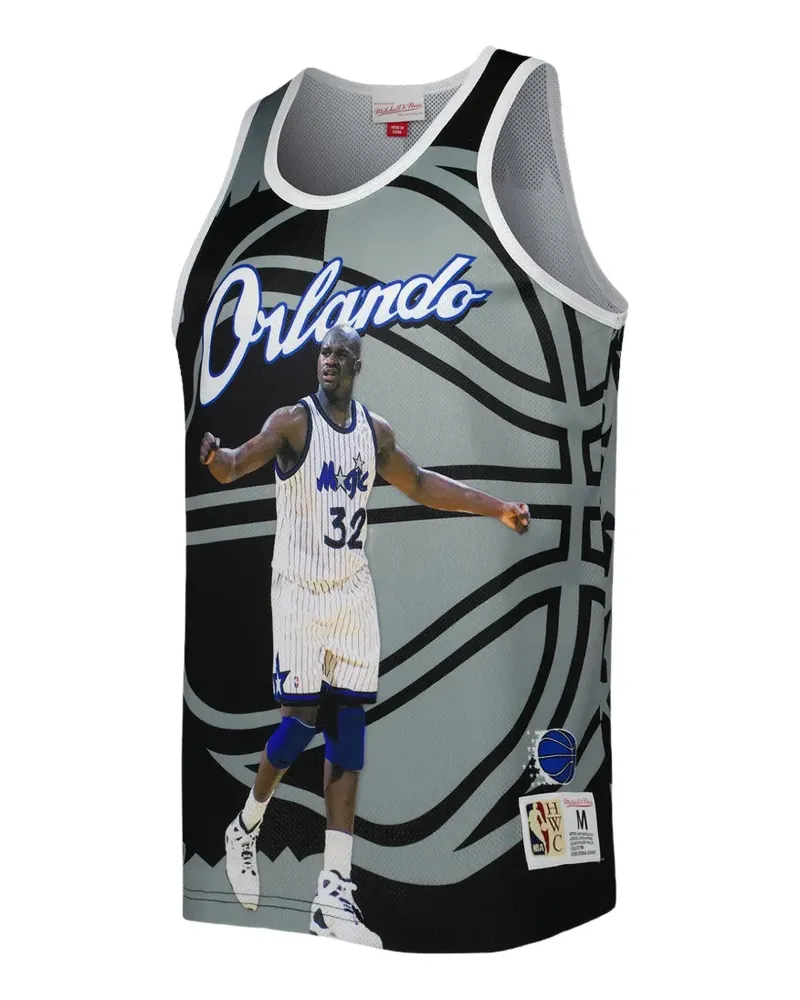 Mitchell & Ness Sublimated Player "Shaquille O'neal" tank top - Grau Grau