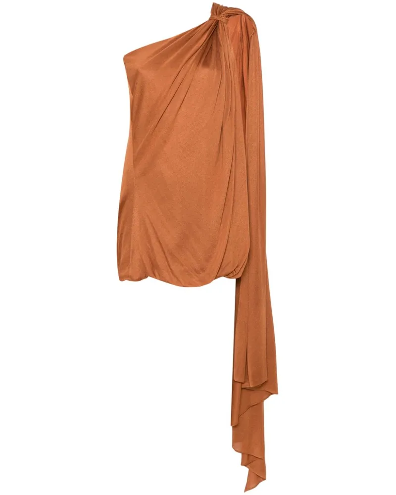 Giuseppe di Morabito Drapiertes Minikleid - Braun Braun
