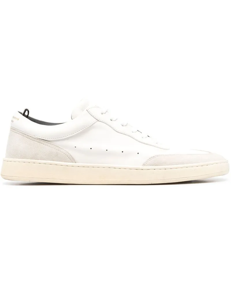 Officine Creative Italia Sneakers mit Logo-Print - Weiß Weiß