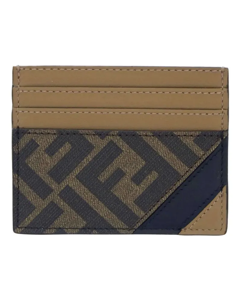 Fendi Kartenetui mit FF-Muster - Braun Braun