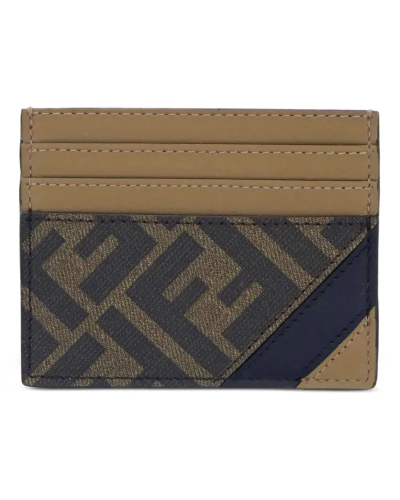 Fendi Kartenetui mit FF-Muster - Braun Braun