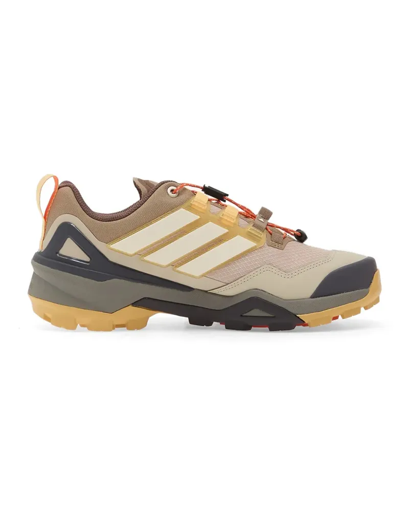 adidas three-stripe hiking sneakers - Nude Nude