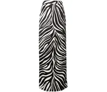 Bleistiftrock mit Zebra-Print