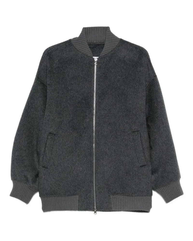 Isabelle Blanche Jacke mit Reißverschluss - Grau Grau