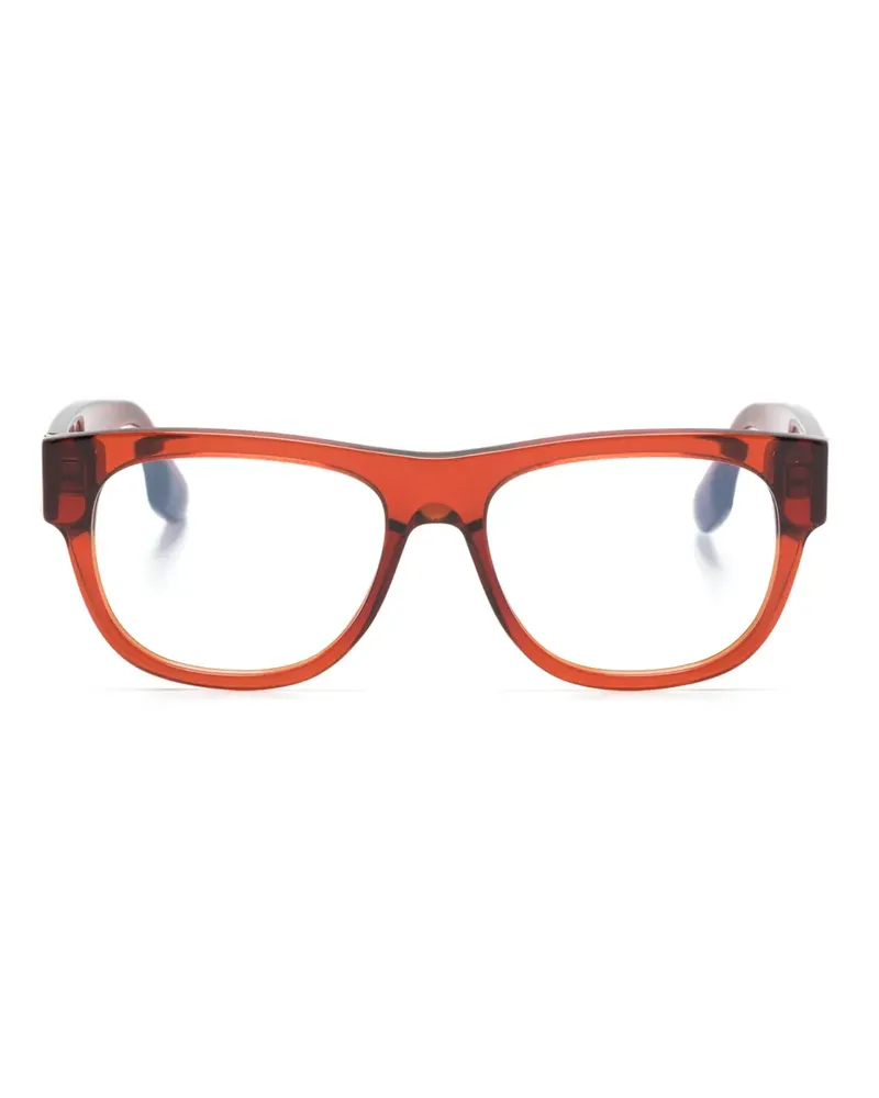 Victoria Beckham Brille mit eckigem Gestell - Rot Rot