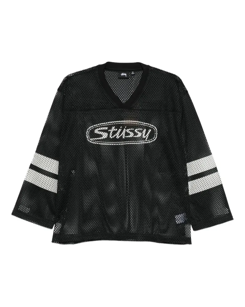 Stüssy striped jersey - Schwarz Schwarz