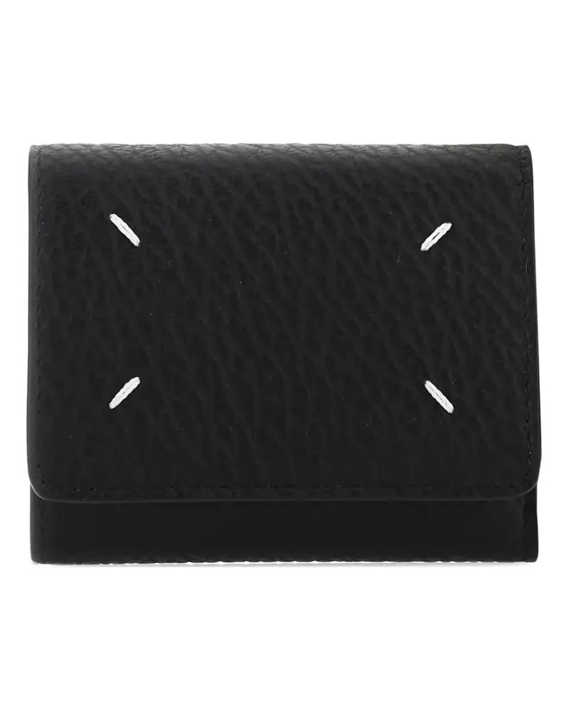 Maison Margiela Faltbares Portemonnaie - Schwarz Schwarz