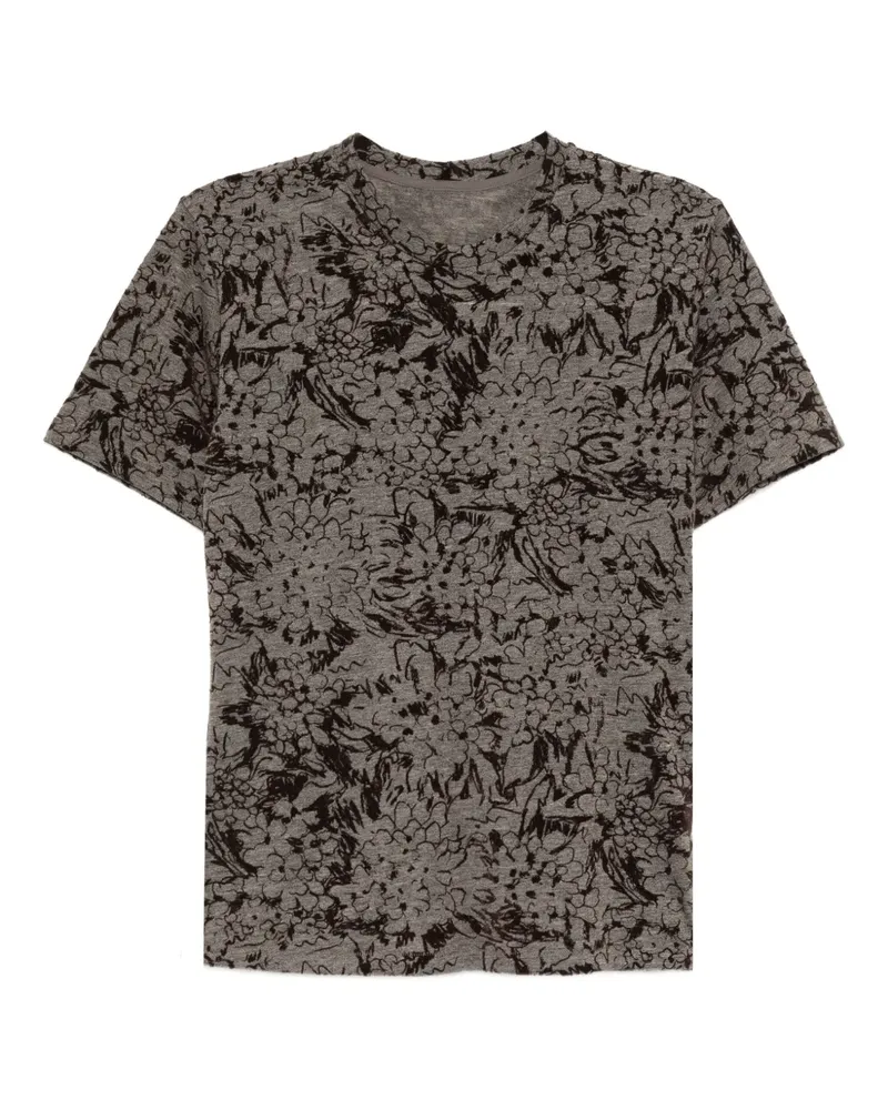 JNBY T-Shirt mit Blumen-Print - Nude Nude
