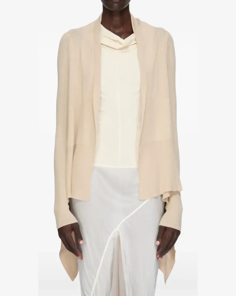 Rick Owens Klassischer Cardigan - Nude Nude