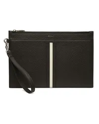 Bally Ribbon Portemonnaie Schwarz