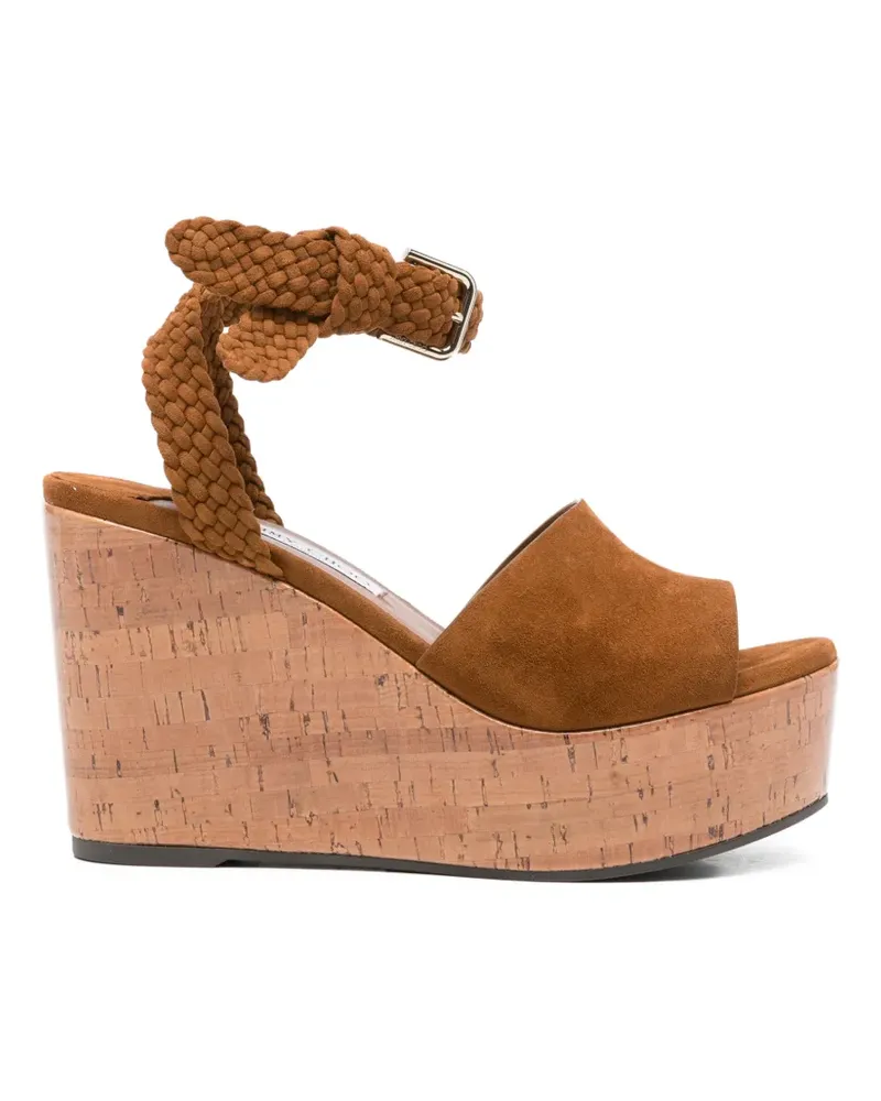 Jimmy Choo Wedge-Sandalen - Braun Braun