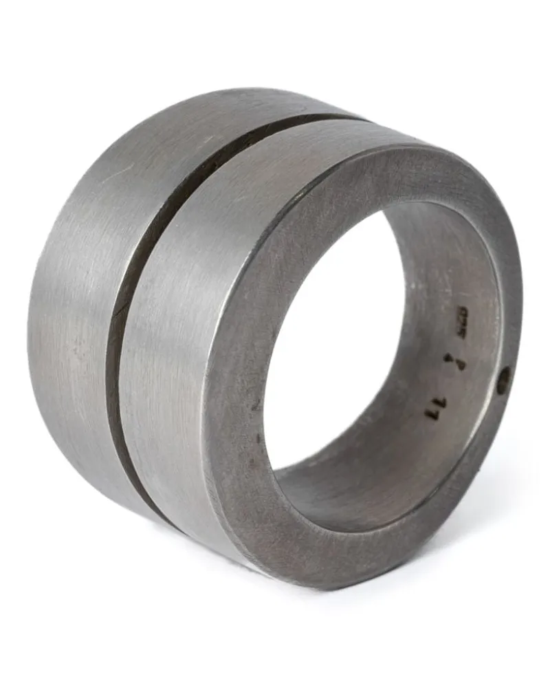 Parts Of Four Crevice Ring - Silber Silber