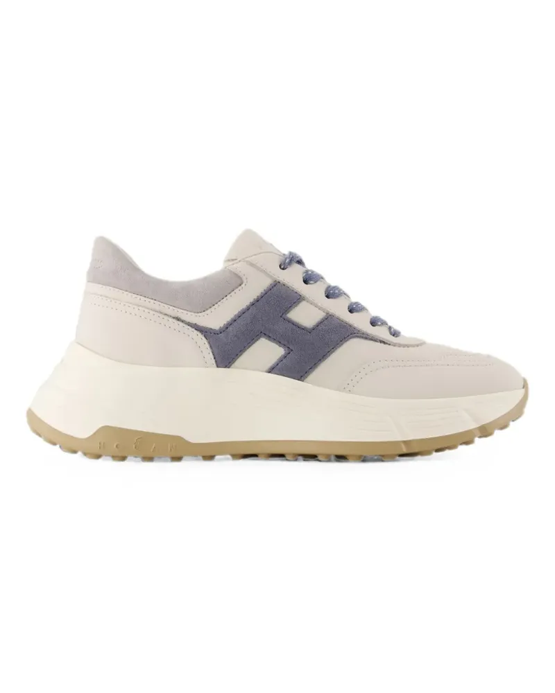 Hogan Hi-Fi panelled low-top sneakers - Weiß Weiß