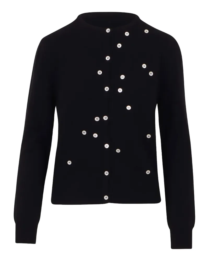 Vivetta Cardigan mit dekorativen Knöpfen - Schwarz Schwarz