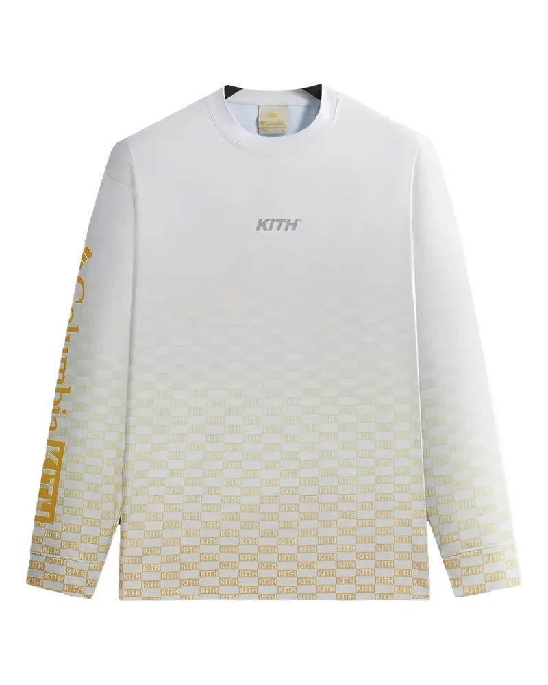 KITH x Columbia long-sleeve T-shirt - Weiß Weiß