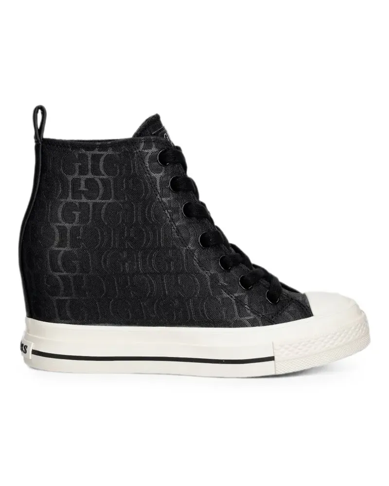 Guess Sundae logo-print sneakers - Schwarz Schwarz