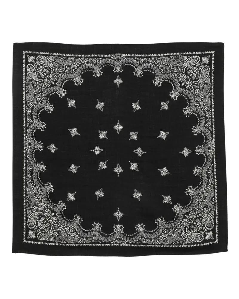 Destin Schal mit Paisleymuster - Schwarz Schwarz