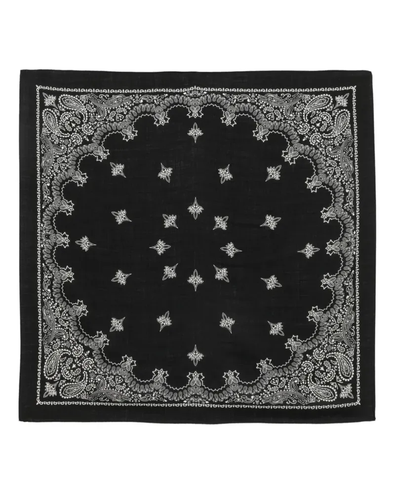Destin Schal mit Paisleymuster - Schwarz Schwarz