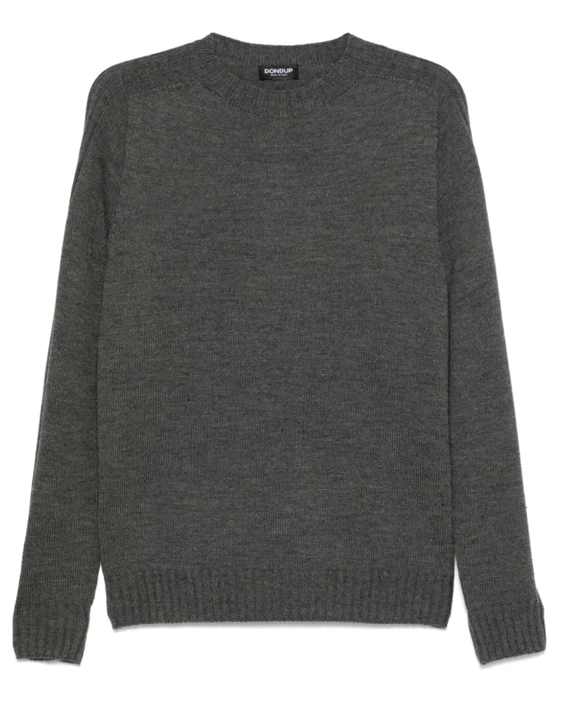 Dondup Klassischer Pullover - Grau Grau