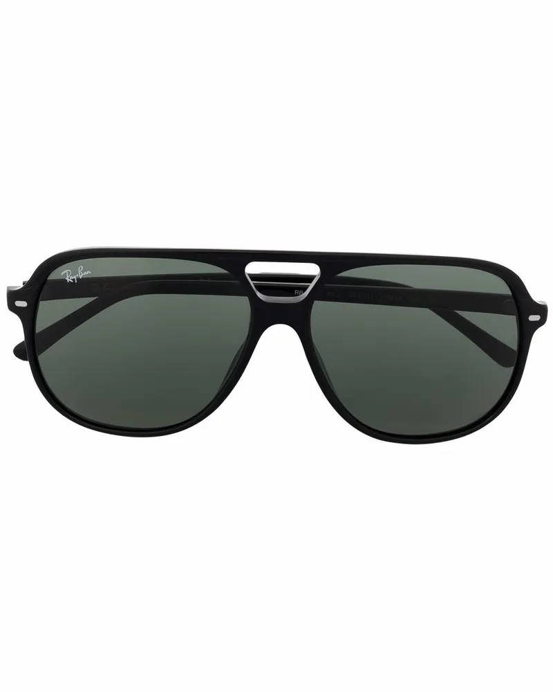 Ray Ban Getönte Pilotenbrille - Schwarz Schwarz