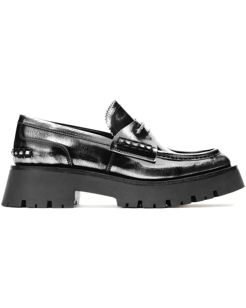 Alexander Wang Loafer mit Profilsohle - Schwarz Schwarz