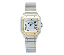 pre-owned Santos 27mm watch - Silber