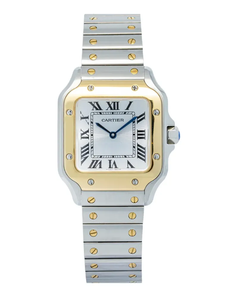 Cartier pre-owned Santos 27mm watch - Silber Silber