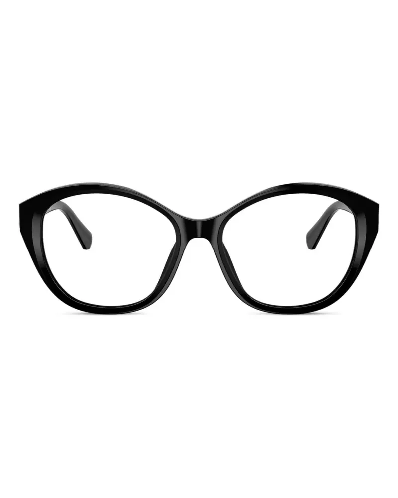 Ralph Lauren Klassische Cat-Eye-Brille - Schwarz Schwarz